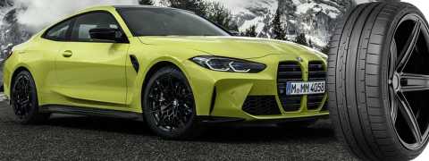 Yeni BMW M4'ün lastik tercihi Continental 