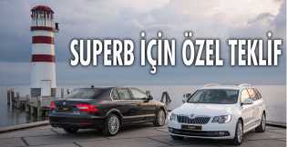 Skoda'dan Superb'ye özel teklif