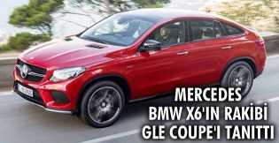 Mercedes, BMW X6'ın rakibi GLE Coupe'ı tanıttı