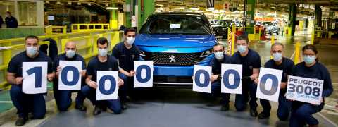 1 milyonuncu Peugeot 3008