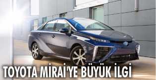 Toyota Mirai'ye büyük ilgi