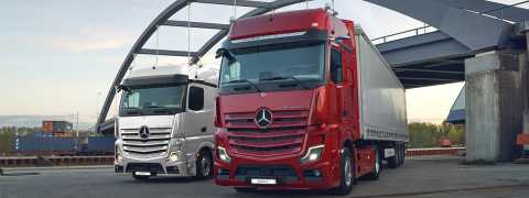 Mercedes Actros L, yollara çıkıyor