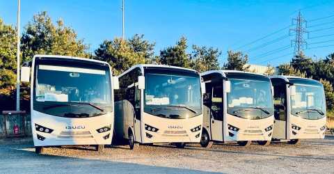 Isuzu'dan Azerbaycan'a midibüs