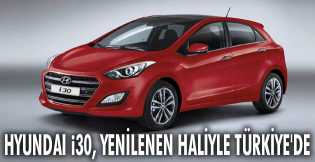 Hyundai i30, yenilenen haliyle Türkiye'de