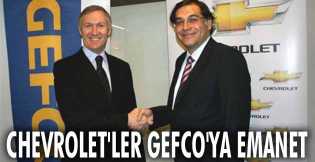 CHEVROLET'ler GEFCO'ya emanet