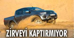 Mitsubishi L200 zirveyi kimseye kaptırmıyor