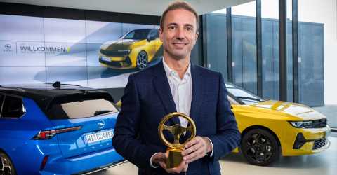 Opel Astra'ya altın direksiyon ödülü