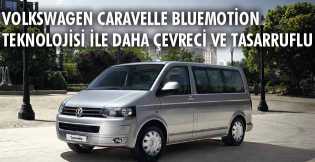 Volkswagen Caravelle BlueMotion daha tasarruflu