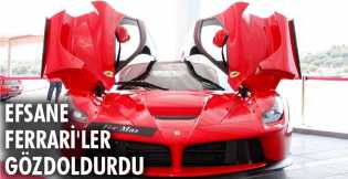 Efsane Ferrari'ler, Otomobil Güzellik Yarışmasını Taçlandırdı!