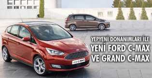 Yeni Ford C-MAX ve GrandC-MAX pazara sunuluyor