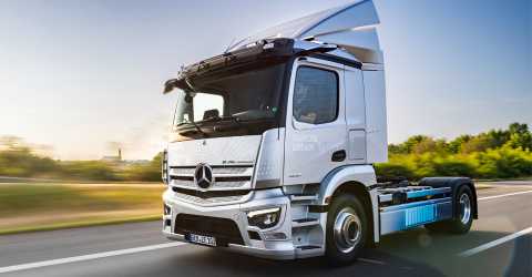 Mercedes-Benz eActros300 Türkiye’de test edilecek