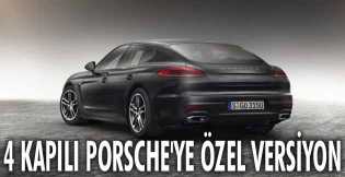 4 Kapılı Porsche'ye özel versiyon: Panamera Edition