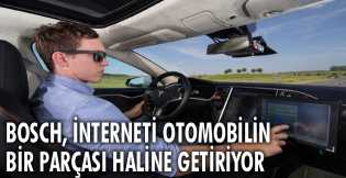 Bosch, interneti otomobilin bir parçası haline getiriyor