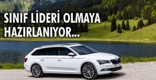 Skoda Superb Combi, sınıf lideri olmaya hazırlanıyor