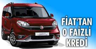 Fiat'tan 0 faizli kredi  