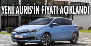 Yeni Auris'in fiyatı açıklandı