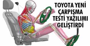 Toyota yeni çarpışma testi yazılımı geliştirdi