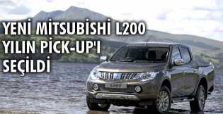 Yeni Mitsubishi L200 Yılın Pick-up'ı seçildi