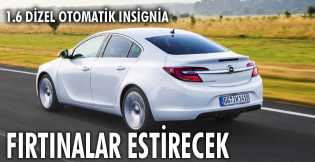 1.6 dizel otomatik Insignia, çok can yakacak