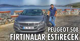 Peugeot 508 fırtınalar estirecek