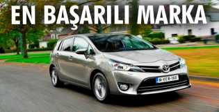 En başarılı marka Toyota