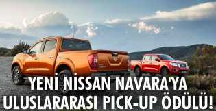 Yeni Nissan Navara'ya Uluslararası PICK-UP ödülü!