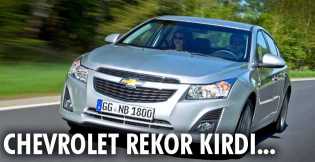 Chevrolet rekor kırdı