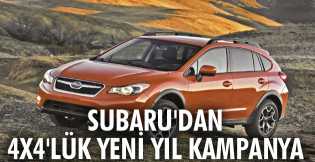 Subaru'dan 4x4'lük yeni yıl kampanya