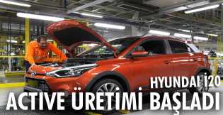 Hyundaı i20 active üretimi başladı