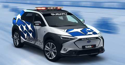 Subaru Solterra, elektrikli güvenlik aracı oldu