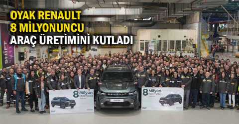 Oyak Renault’dan 8 milyonuncu araç