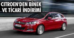 Citroen'den binek ve ticari indirimi