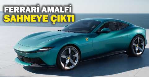 Ferrari, yeni GT modeli Amalfi’yi tanıttı