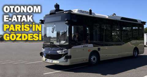 Karsan Otonom e-ATAK Paris’te