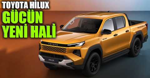 Toyota Hilux, yeni yüzüyle sahnede