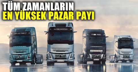 Volvo Trucks liderliği kaptı