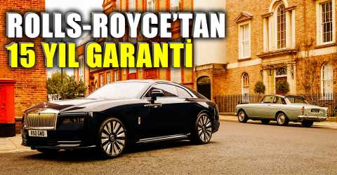 Rolls-Royce’tan Spectre’e benzersiz garanti
