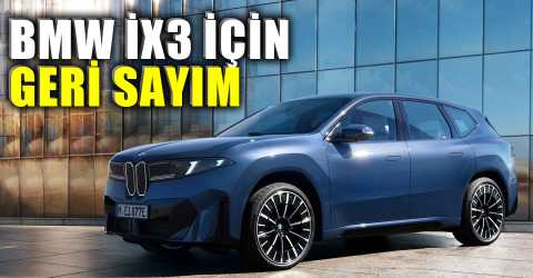 BMW iX3, ön talepte