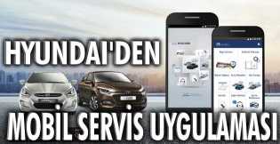 Hyundai'den mobil servis uygulaması