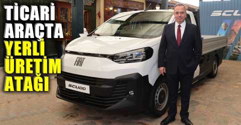 Yerli Scudo kamyonet satışa sunuldu