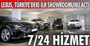 Lexus, Türkiye'deki ilk showroomunu açtı