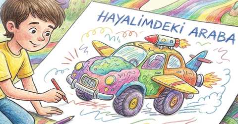 Toyota geleceği çocuklara çizdiriyor