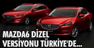 Mazda6 Dizel versiyonuTürkiye'de...