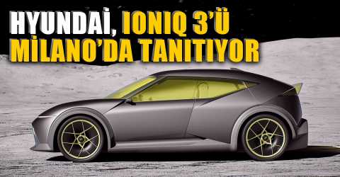 Hyundai IONIQ 3  sahneye çıkıyor