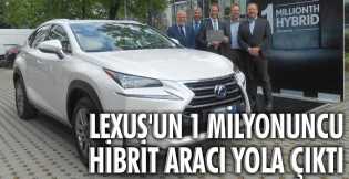 Lexus'un 1 milyonuncu Hibrit aracı yola çıktı