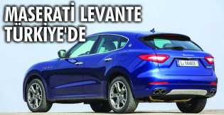 Maserati'nin Lüks SUV'u Levante Türkiye'de!