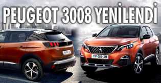 Yeni Peugeot 3008 yenilendi