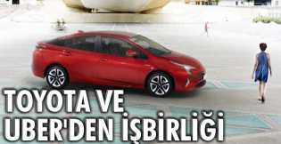 Toyota ve Uber'den araç paylaşımı sistemi için işbirliği