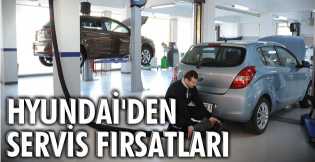 Hyundai'den servis fırsatları