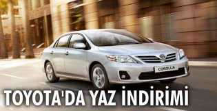 Toyota'da yaz indirimi